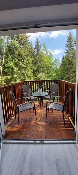 Apartament przy lesie